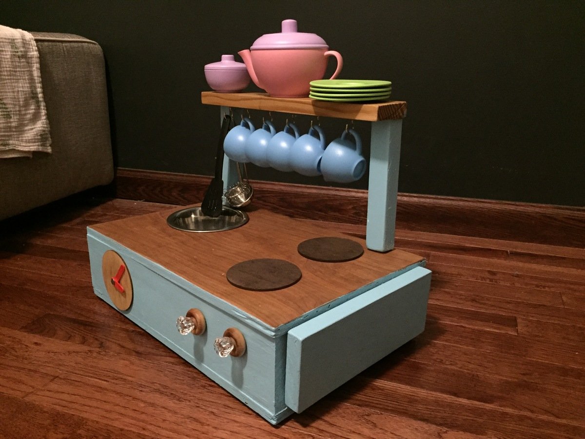 Ana White Tabletop play kitchen DIY Projects