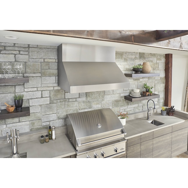 Zephyr 42 inch Ducted 1200CFM Stainless Steel WallMounted Range Hood