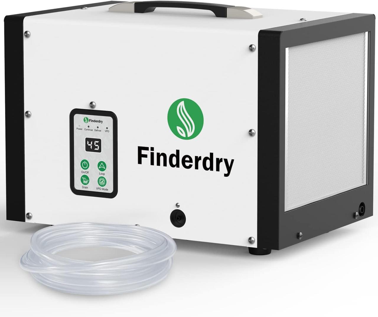 Grow Room Dehumidifier with Pump and Humidity Control