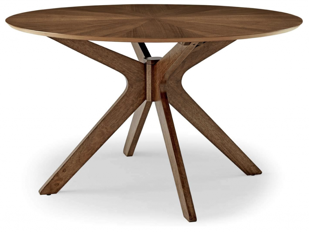 17 of the Best Mid Century Modern Round Dining Tables Happily Inspired