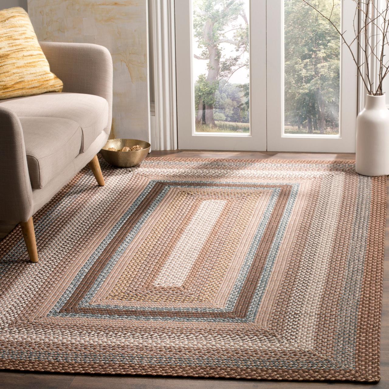 Safavieh Braided Cady Bordered Area Rug or Runner