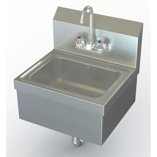 Aero Mfg Stainless Steel Hand Wash Sinks