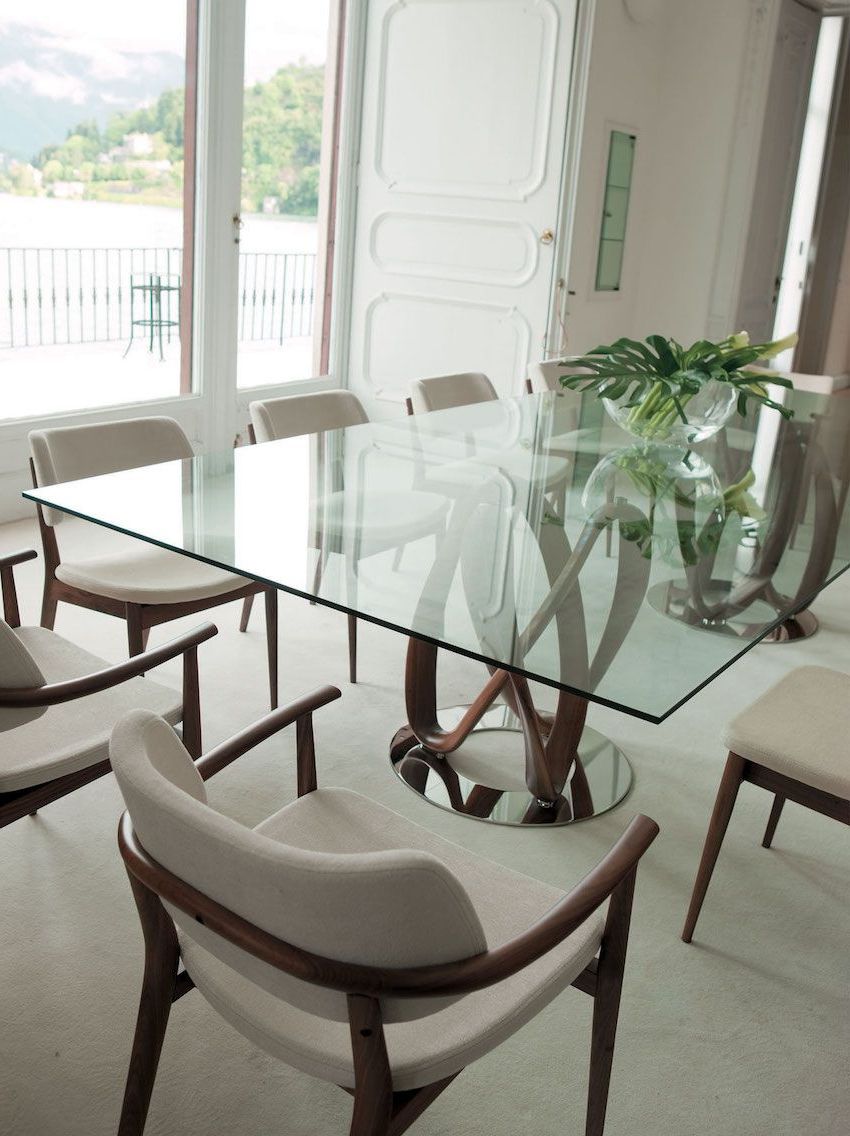 30 Inspirations Rectangular Glasstop Dining Tables